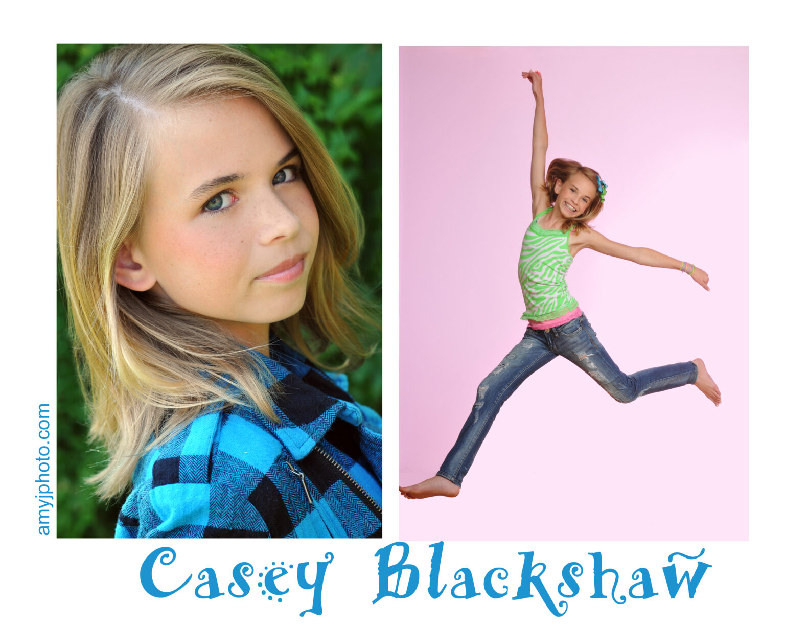 Actor and Model headshots and model composite card images (Zed Cards